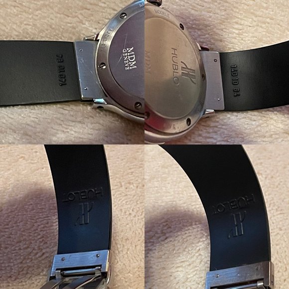 ❌SOLD❌  Rare HUBLOT MDM Depose Mother of Pearl Diamond Watch - Picture 13 of 16